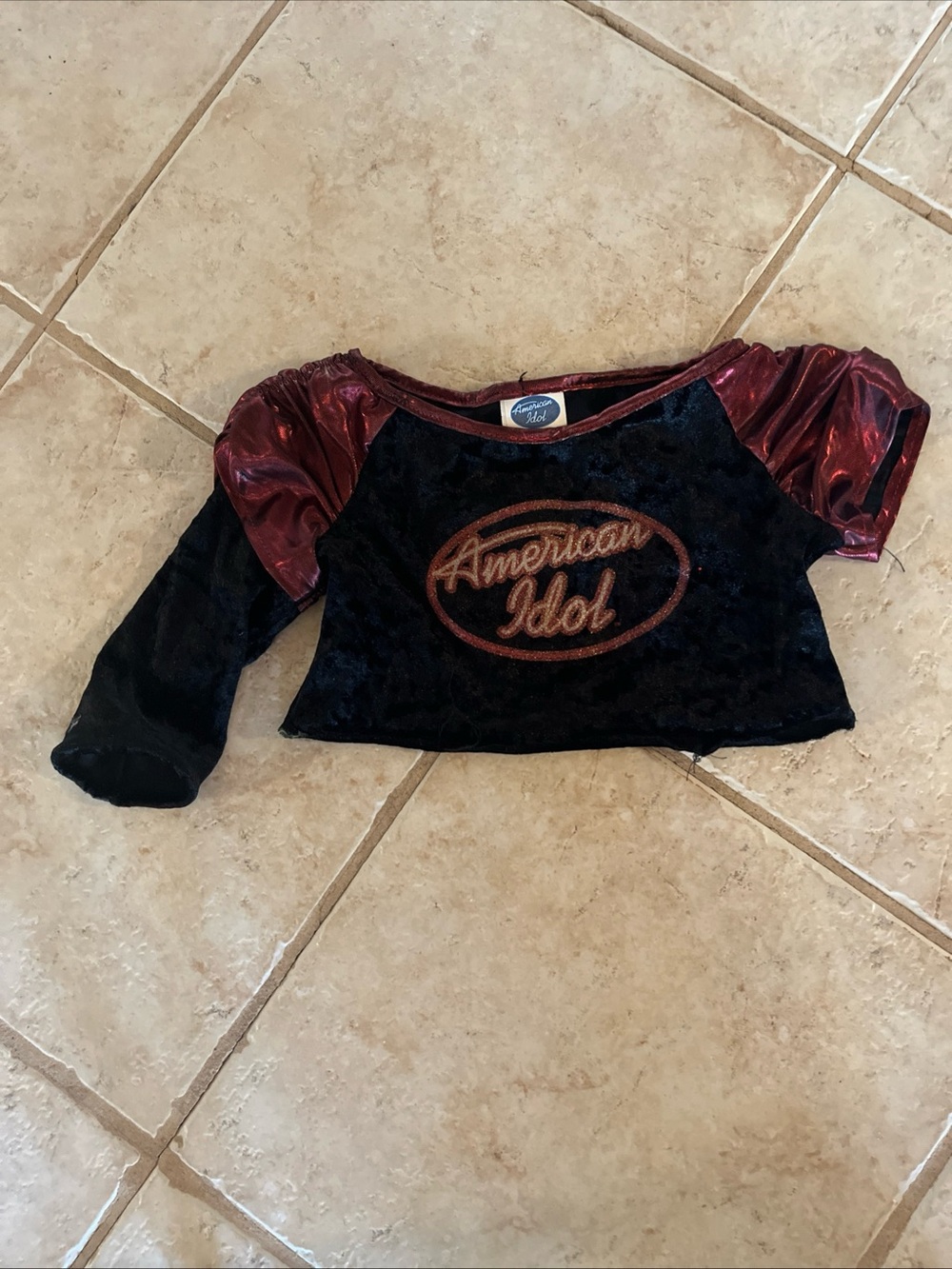 halloween costume vintage 90s NWOT American Idol (Top only ) girl size 4-6 years